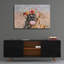 Art mural en verre épique «Flower Crown Mastiff» par Furbaby Affiliates-568969548