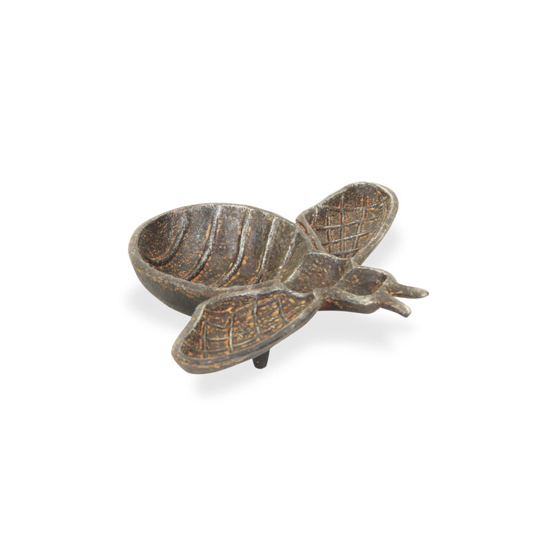 Plateau de coiffeuse en fonte 8 "Anduel Bumble Bee, gris