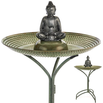 Bain d'oiseaux sur piédestal Sohvi