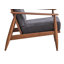 Chaise d'appoint rembourrée avec coussin amovible Villeroy