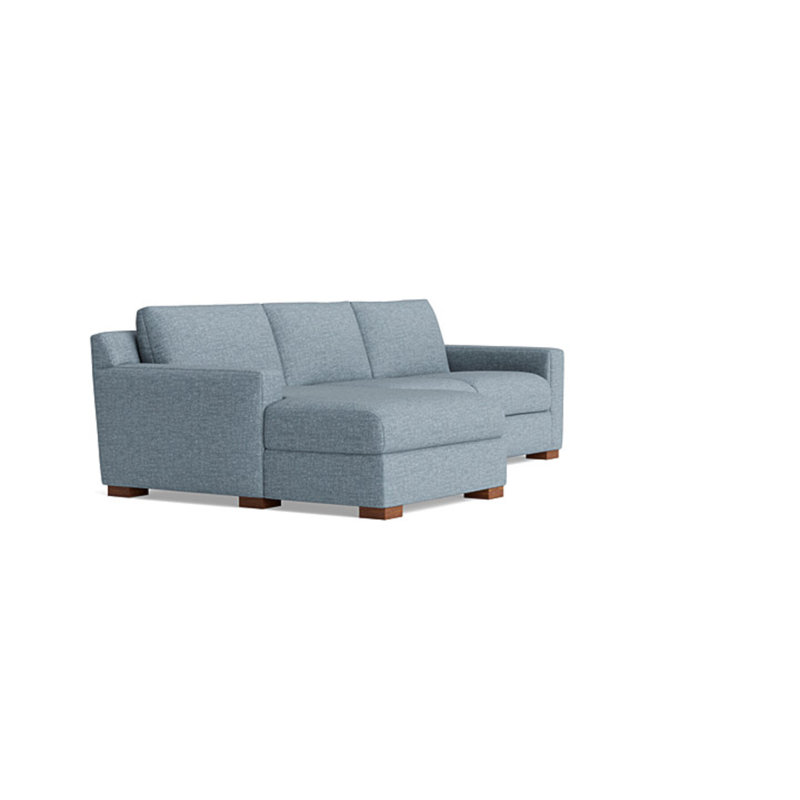 Catalina Chaise Sectional, Performance Weave - Spa, Left Hand Facing