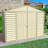 Woodbridge 10.5 ft. W x 5 ft. D Vinyl Storage Shed with Foundation