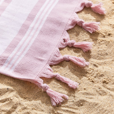 Hammam 100% Cotton Beach Towel Single
