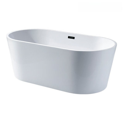 62.99'' x 31.50'' Plastic / Acrylic Bathtub