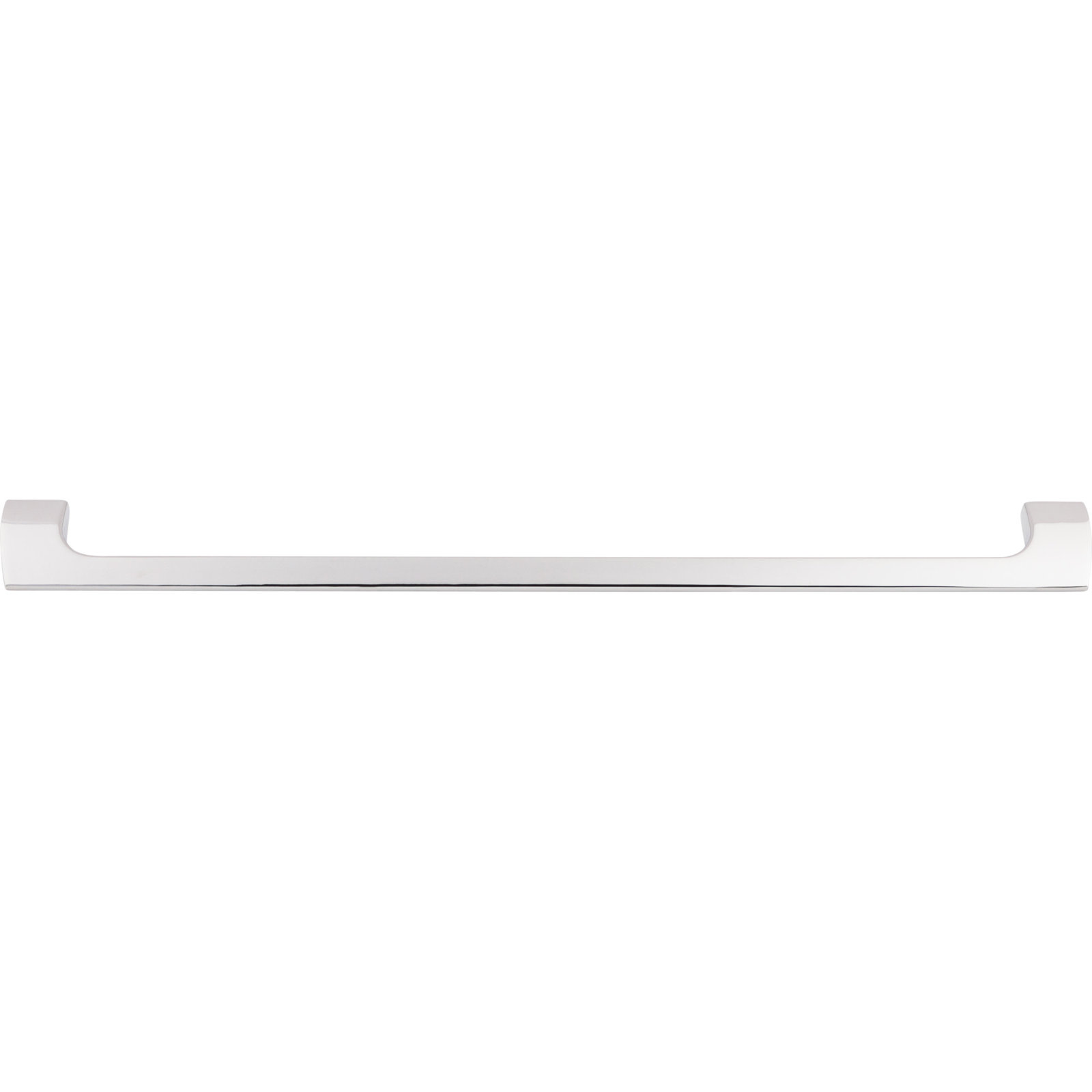 Holland Bar pull, Polished Chrome, 12" Center to Center