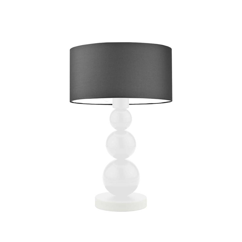 Henrika Metal Desk Lamp, White, Graphite 