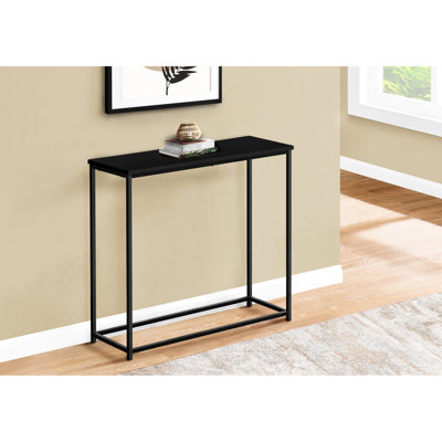 Table d'appoint de chambre à coucher moderne avec structure en stratifié