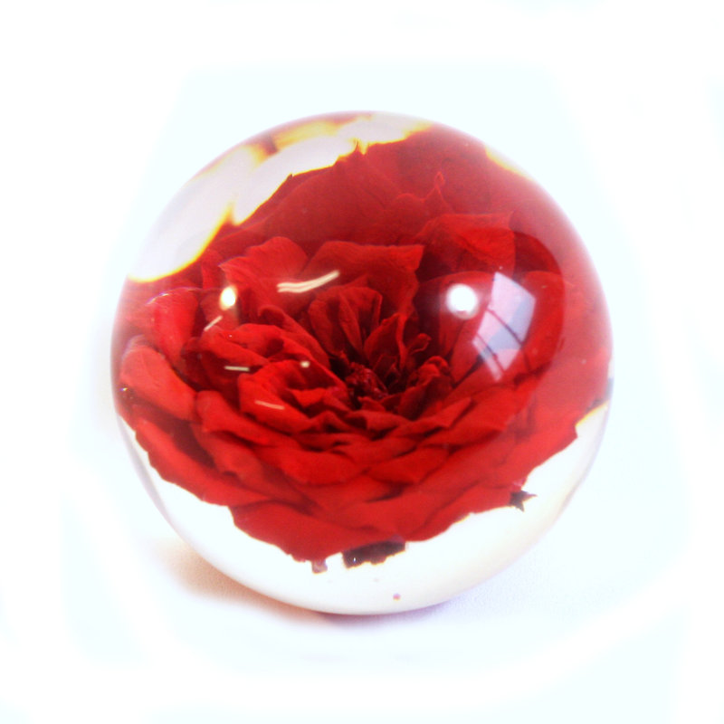 Globe terrestre rouge Rabon