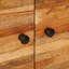 Solid Wood Rectangle Accent Cabinet