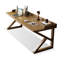 Bureau rectangulaire en bois massif-118311961-118311972