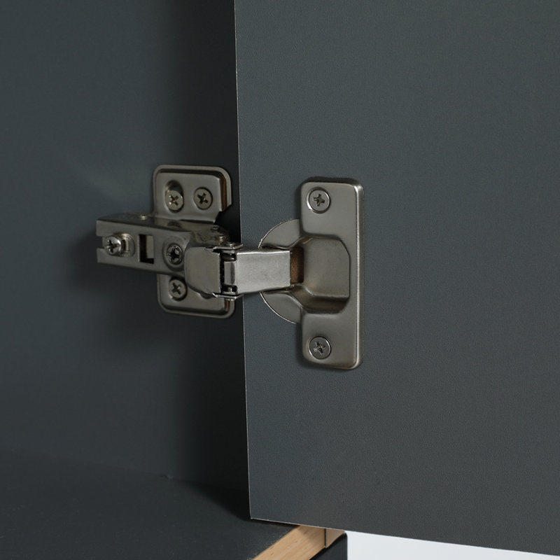 Meuble-lavabo autoportant de 48 pouces avec lavabo en résine