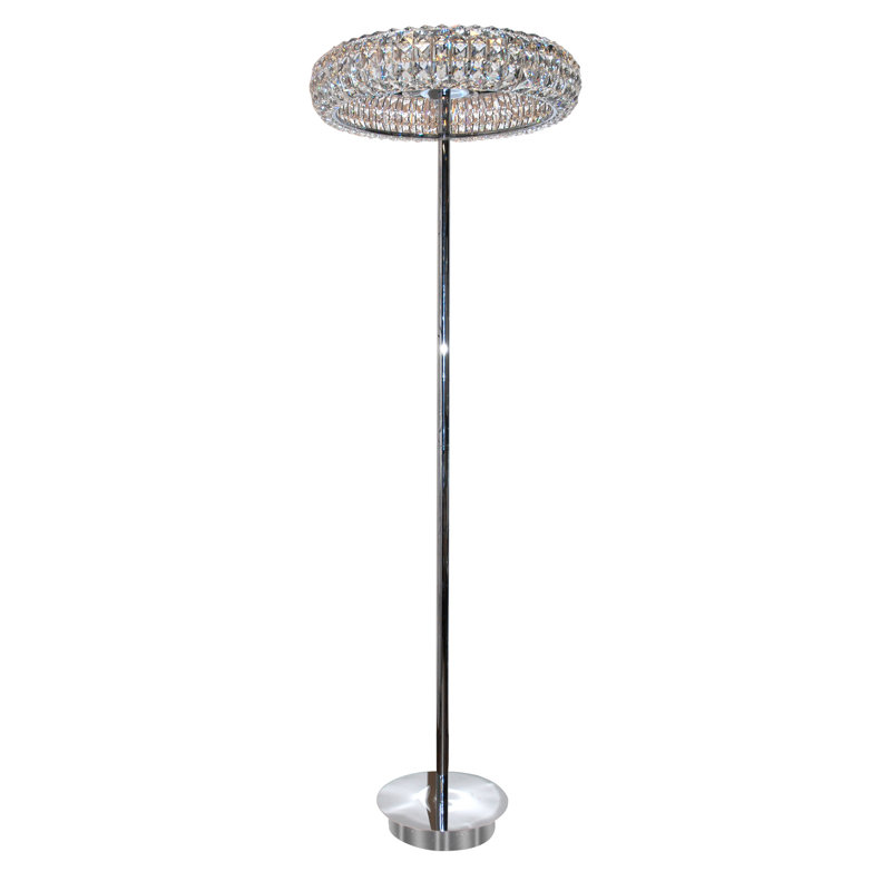 Susana 155cm Chrome Novelty Floor Lamp