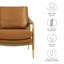 Fauteuil Langford