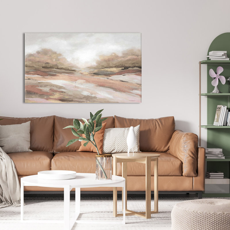 Painted Hills - Peinture, H 18 po x l 30 po x P 1 po, Toile tendue