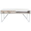 Table basse en bois massif avec rangement-689531921