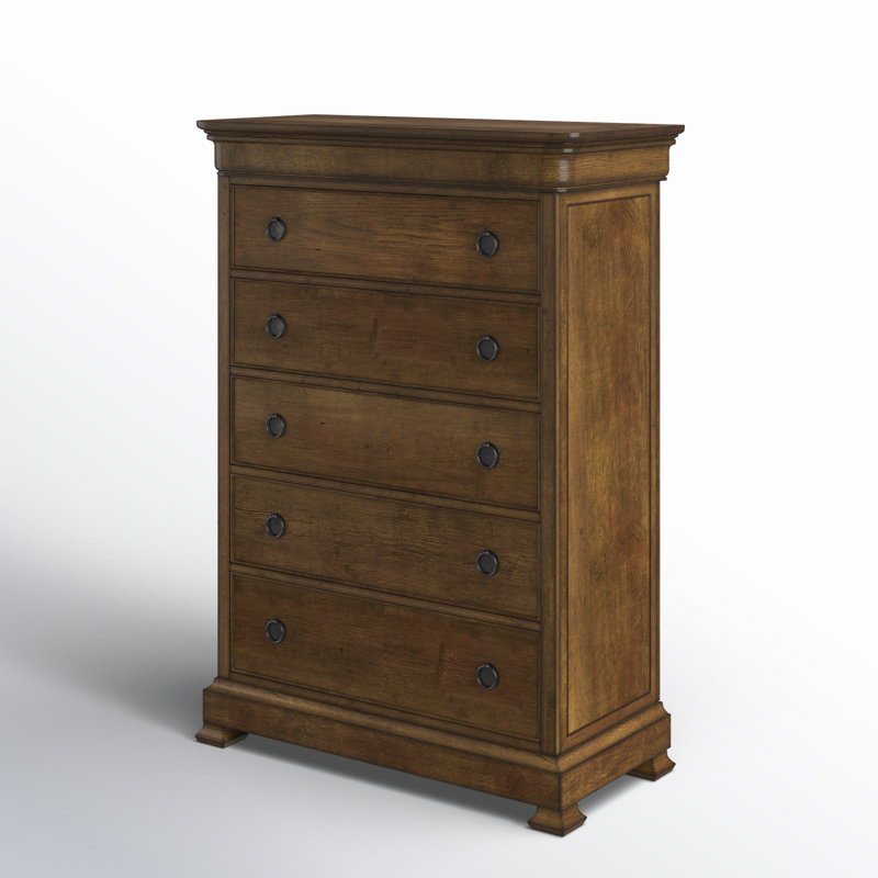 Archivist 5 - Drawer Solid Wood Dresser