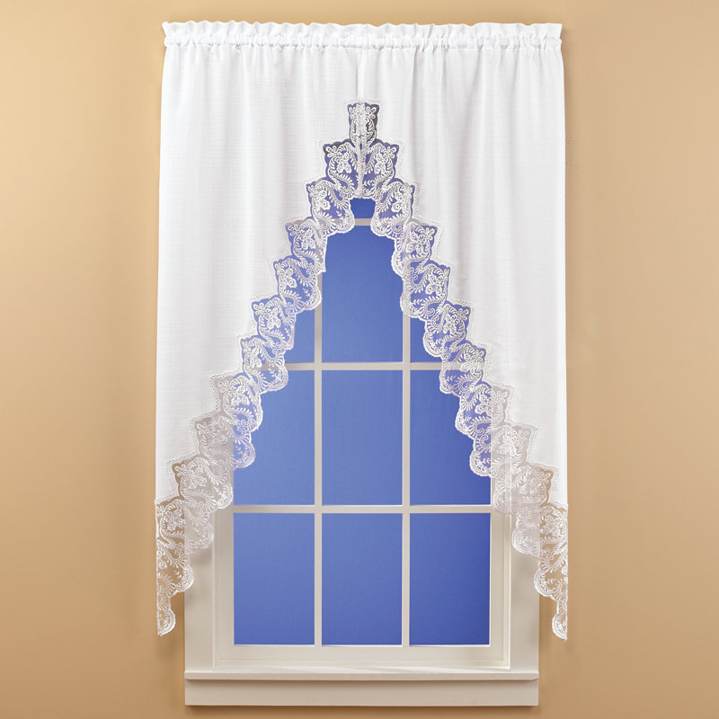 Rideau simple obscurcissant Mccombs, Blanc