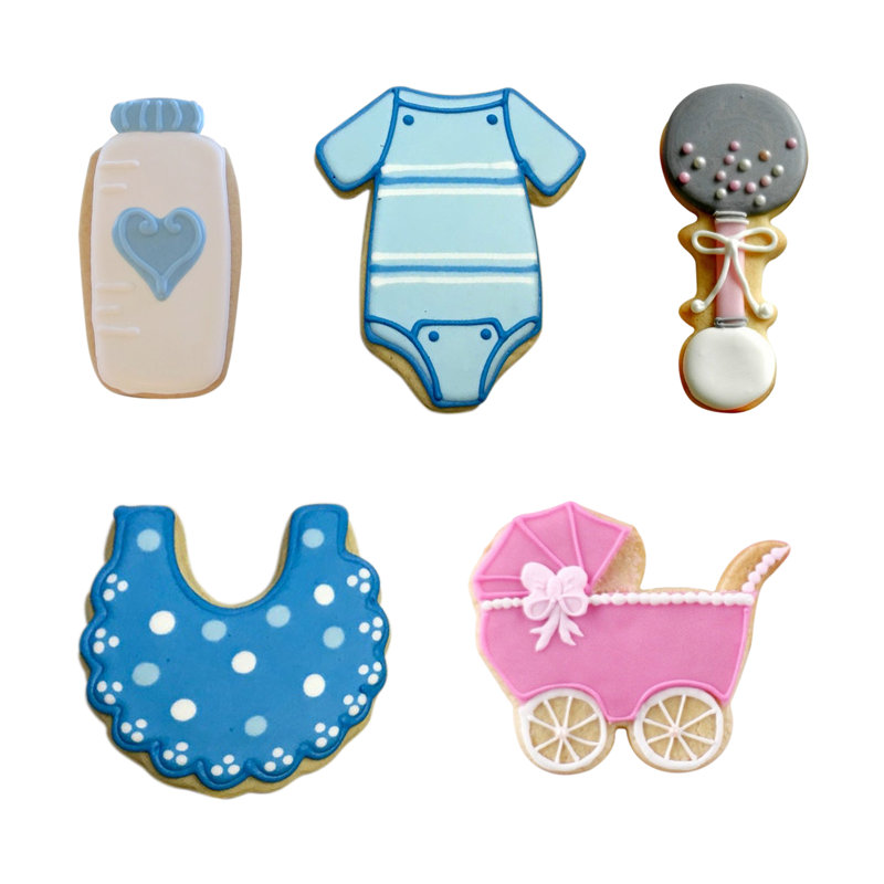 Ensemble de 5 Baby Shower CC