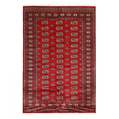 Jakyrah One-of-a-Kind Rectangle 4'1" X 6' Hand Knotted Area Rug