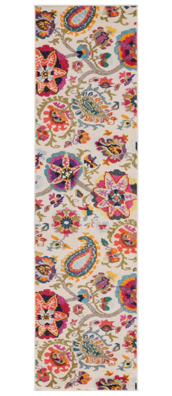 Dyson Floral Area Rug, Runner 66 x 183cm
