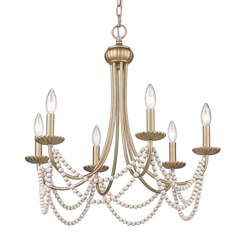 Lustre géométrique unique à 6 lumières Gabrail