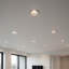 9 Watt White Recessed LED Downlight Fitting-133340361
