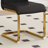 Modern High-Back Faux Leather Cantilever Dining Chairs with Metal Base (Set of 2)-1892720698-1931201850-1925476978