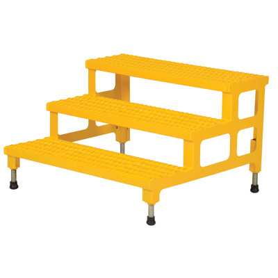 Adelman 3 - Step Steel Step Stool