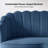 Hendrix Velvet Flared Arm Loveseat-27066029