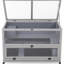 Cage en bois pour hamster, souris et rat gris