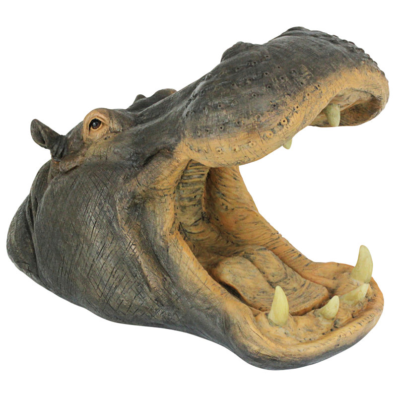 Huey the Hippo Statue