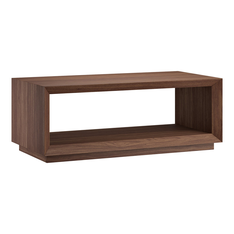 Evie Coffee Table, Satin Walnut