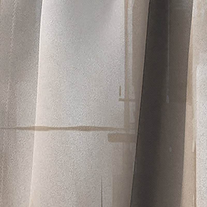 Cubisme beige Synergy - rideau abstrait - rideau occultant - 1 panneaux, L 52 po x L 90 po