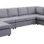 Canapé modulaire réversible 7 places Linen