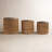 Hand-Woven Seagrass Baskets with Plastic Lining