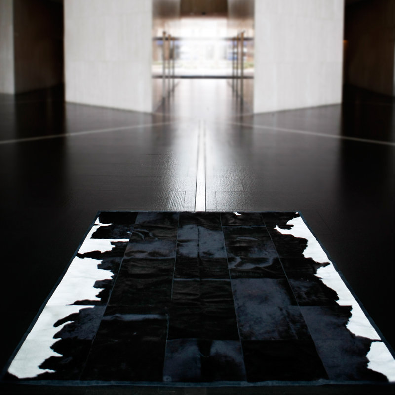 El Gordo Abstract Area Rug, Rectangle 9' x 12'