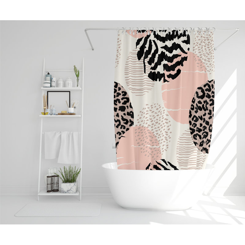 Quijano Polyester Shower Curtain Set