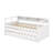 Twin XL Wood Daybed With 2 Trundles, Storage Cubbies, 1 Light For Free And USB-275313576