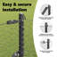 Vidaxl Fence With Posts PVC-Coated Steel-116797922-116797925