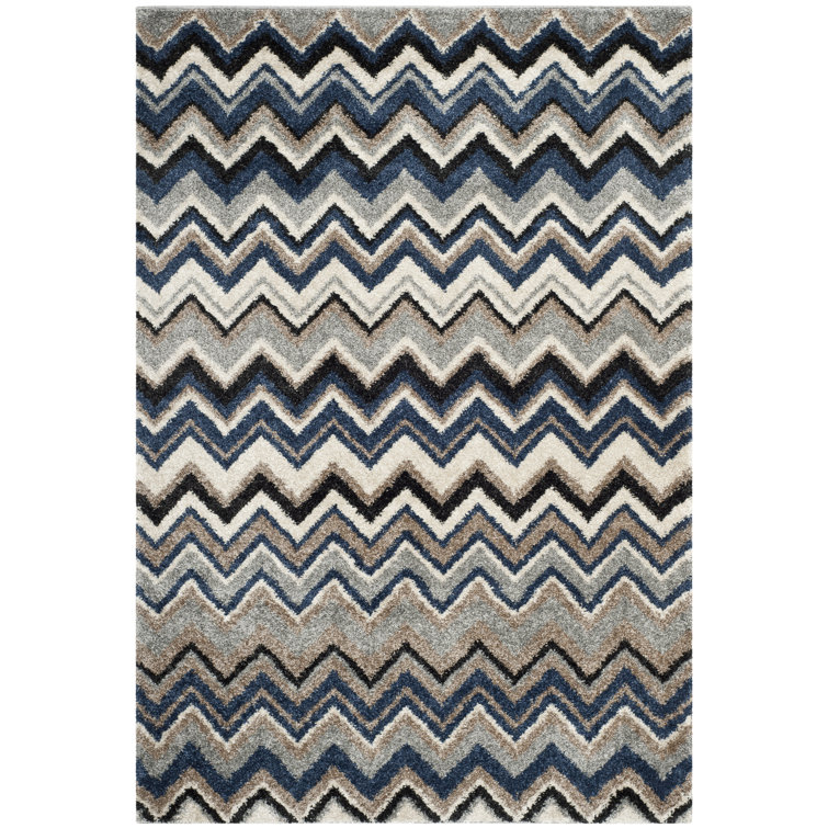 Tahoe Performance Chevron Rug