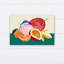 «Modern Colorful Fruit Still Life», reproduction d'art sur toile tendue-294584480