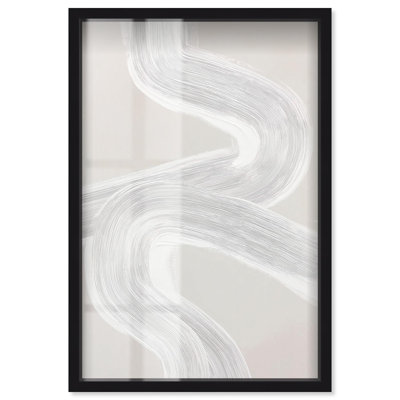 «Gentle Helix III Shadowbox», art mural minimaliste par Art Remedy