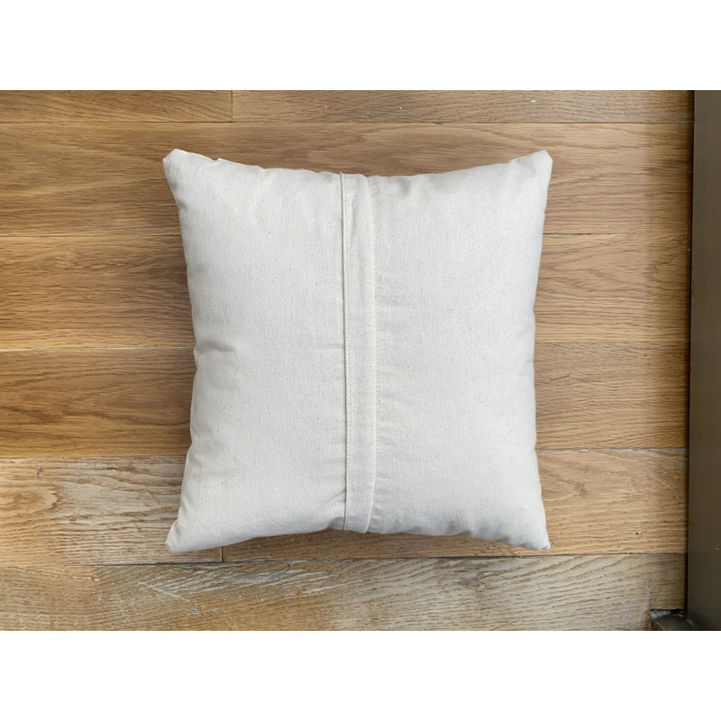 Housse et insert de coussin intérieur / extérieur 100% coton Dnajah, Housse de coussin seulement - sans coussin