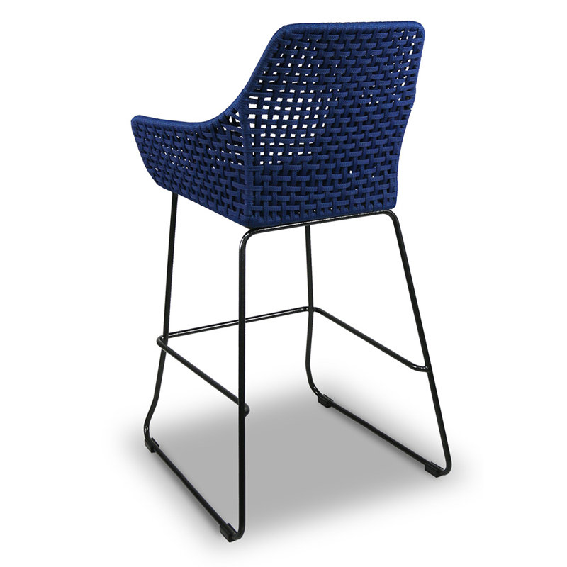 Isle Barstool, Marine/Charcoal