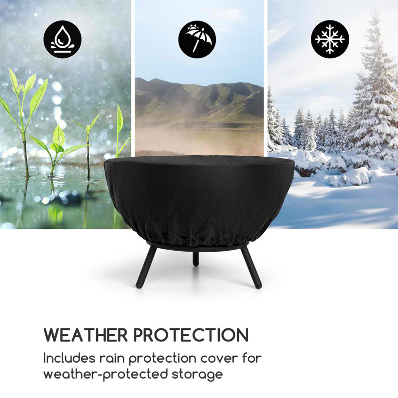 Round Steel Smokeless Fire Pit