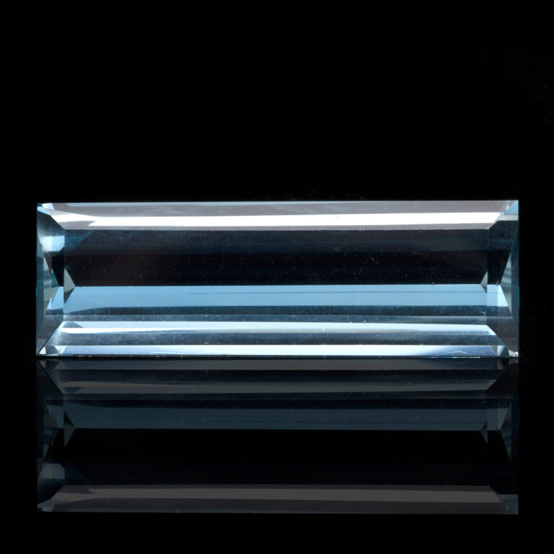 Aigue-marine 13,86 carats du Brésil