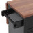 47.2" Farmhouse Kitchen Island With Drop Leaf, Kitchen Storage Island With Removable Side Racks, Two Drawers, Rolling Kitchen Cart On Wheels With Towel Rack, For Home, Kitchen, Dining Room-544180996