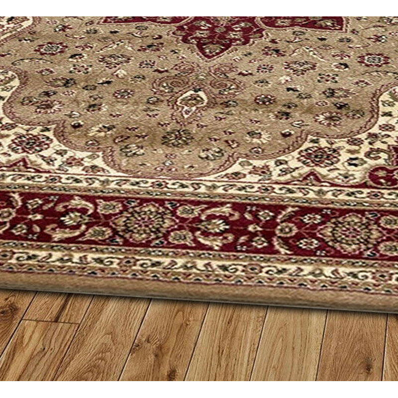 Aspynn Oriental Area Rug, Round 120cm