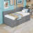 Upholstered Daybed with Trundle and Drawers-2024590967-2024590964
