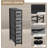 Sorbus Narrow Dresser with 5 Drawers - Vertical Slim Storage Chest of Drawers with Steel Frame, Wood Top & Easy Pull Fabric Bins for Small Spaces, Closets, Bedrooms, Bathrooms & Laundry, Black-128487929